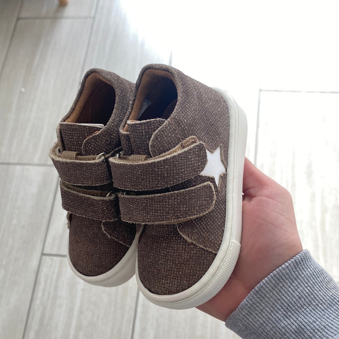 Atlanta Moccasin Desert Star Baby Sneakers - Soft Leather First Walkers for Boys & Girls | Perfect for First Steps, Outdoor Play & Special Occasions
