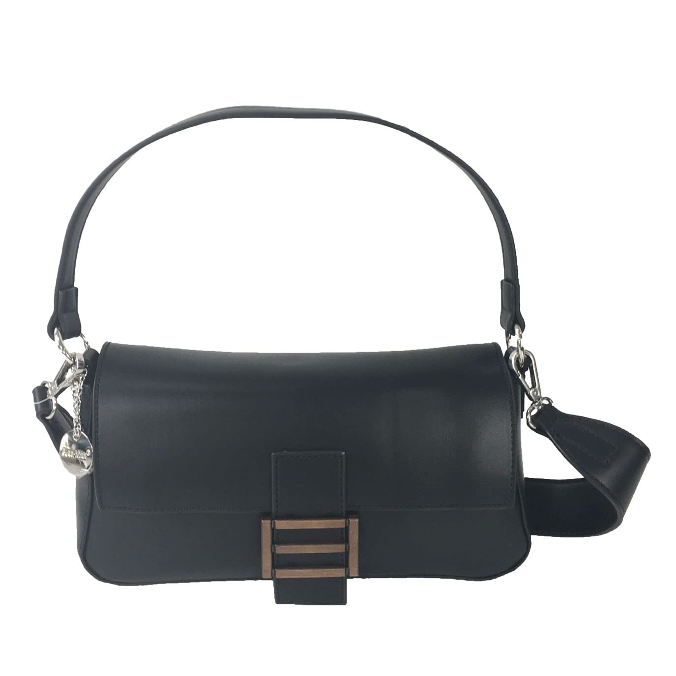 Alex Max Riley Vegan Leather Small Convertible Flap Crossbody Bag for Women - Stylish & Cruelty-Free Handbag for Everyday Use, Work, Travel & Date Night