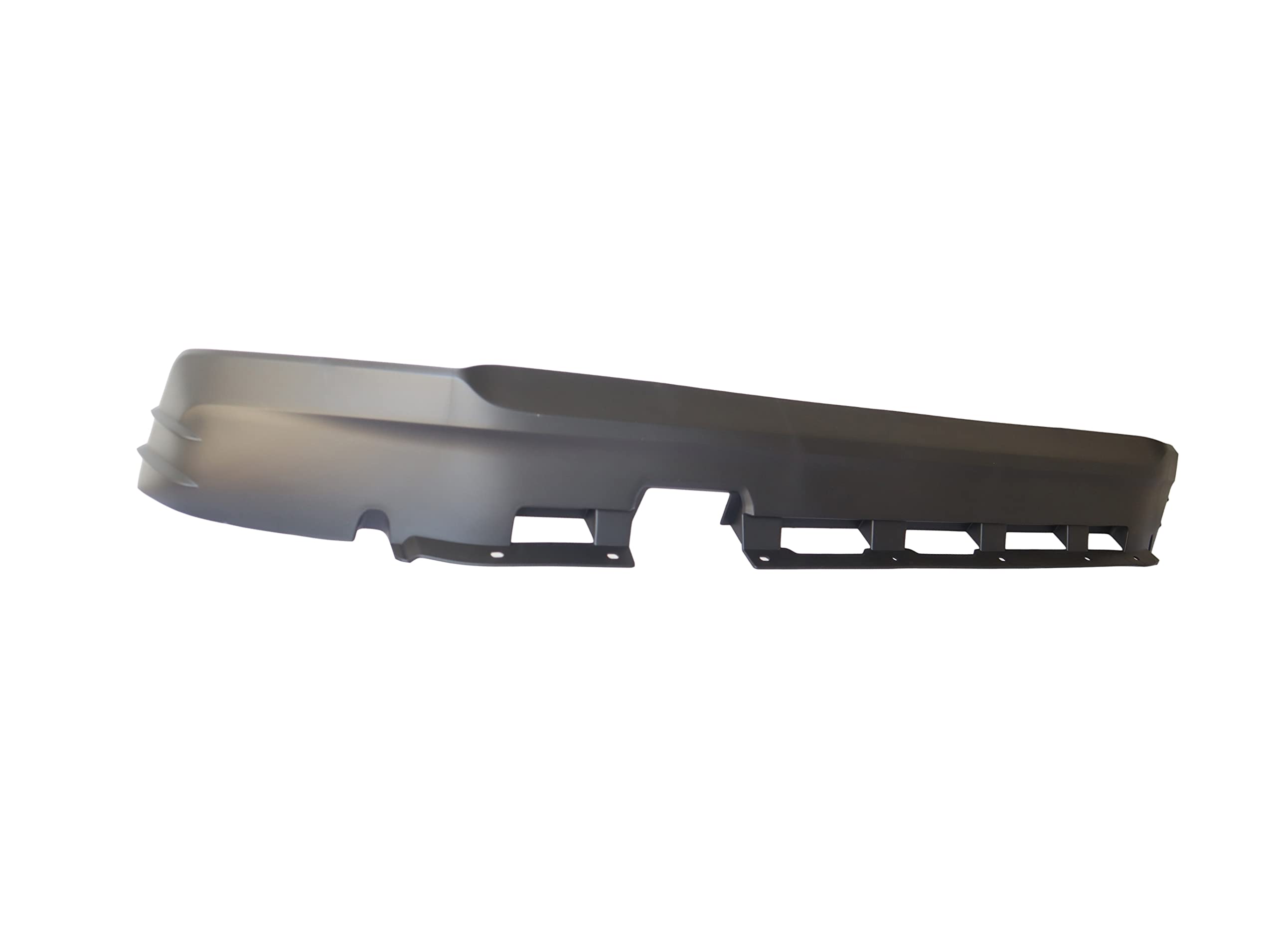 Textured Black Plastic Front Valance Lower Panel Air Deflector Apron - Compatible with Toyota Tacoma 2016-2021 Models (Part #5385104070, TO1093130) - Perfect for Off-Road Protection & Enhanced Aerodynamics