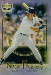 2000 Upper Deck Yankees Legends Dynasty Baseball Card #ND3 Don Mattingly - Rare Collectible for Baseball Fans & Card Collectors - Perfect for Display, Investment & Sports Memorabilia Collections