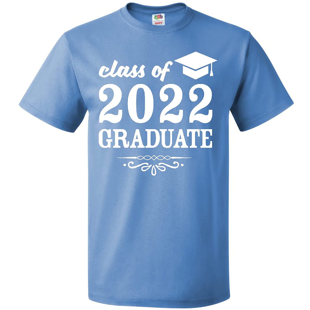 Inktastic Class of 2022 Graduate T-Shirt with Graduation Cap Design - Perfect for Graduation Ceremonies, Parties & School Celebrations