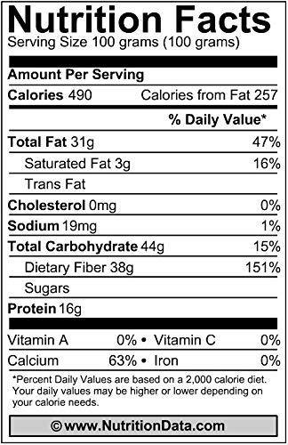 Organic Flax Seed Powder (500g) - High in Protein & Omega 3 | Aali Vidhai Alsi Powder for Hair Growth & Heart Health | Gluten-Free Superfood for Smoothies, Baking & Healthy Diet