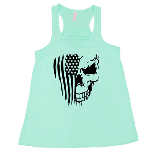 Skull Flag T-Shirt - Gothic Punk Graphic Tee for Men & Women | Perfect for Concerts, Halloween & Streetwear Fashion