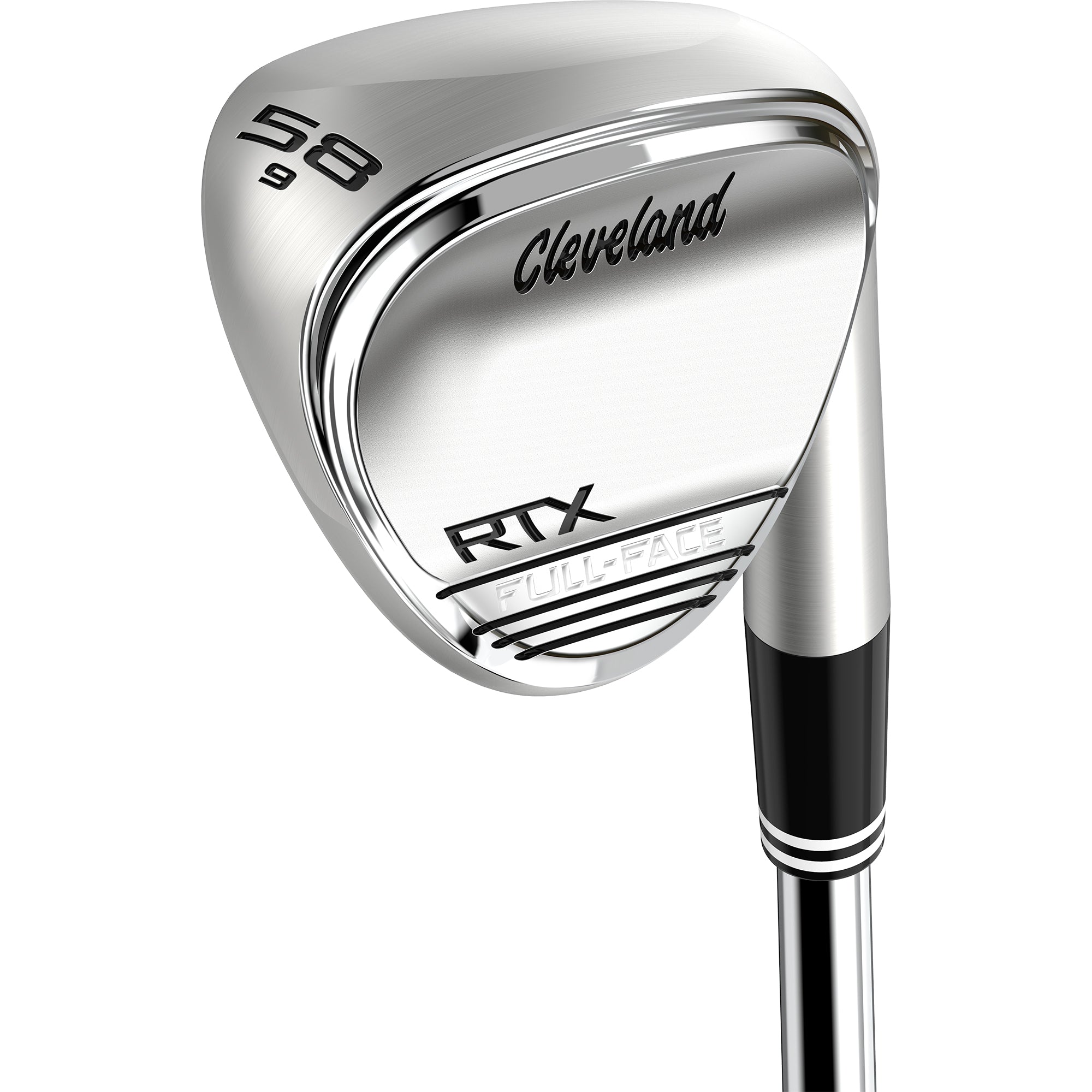 Cleveland RTX Full Face Tour Satin Left Hand Wedge Golf Club - Premium Forged Wedge for Precision Shots & Short Game Control | Perfect for Approach Shots, Bunker Play & Tight Lies on the Course