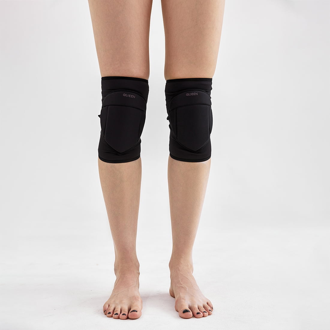 Pro 4 Dance Knee Pads - Black - Professional Knee Protection for Dancers & Athletes - Perfect for Ballet, Hip Hop, Breakdancing & Sports Practice