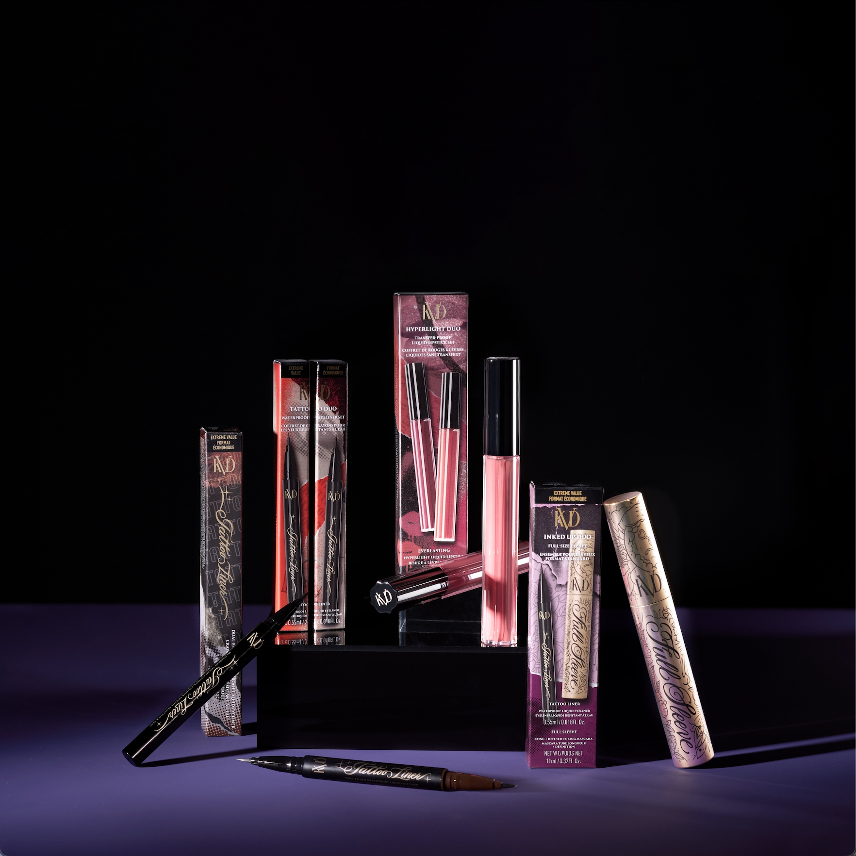Everlasting Hyperlight Liquid Lipstick Duo - Long Lasting Matte & Glossy Lipstick Set for All-Day Wear | Perfect for Parties, Dates & Everyday Makeup Looks