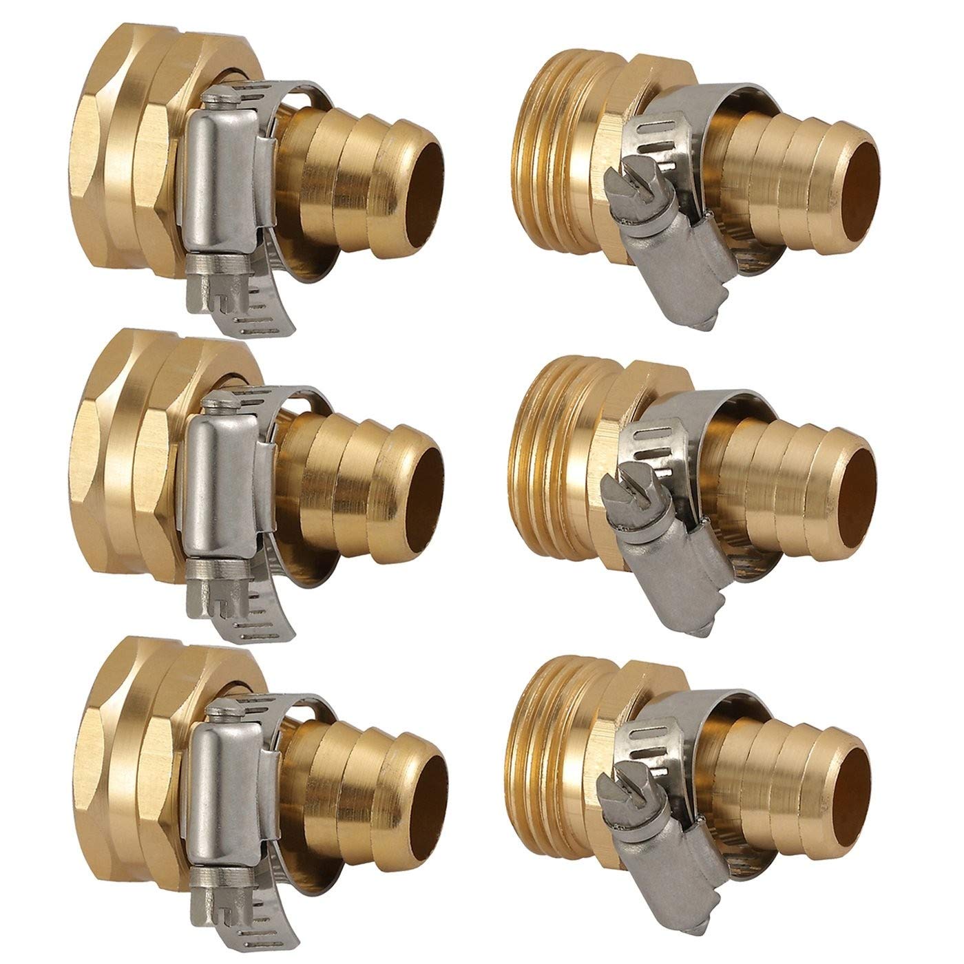 3-Piece Garden Hose Repair Kit - 5/8