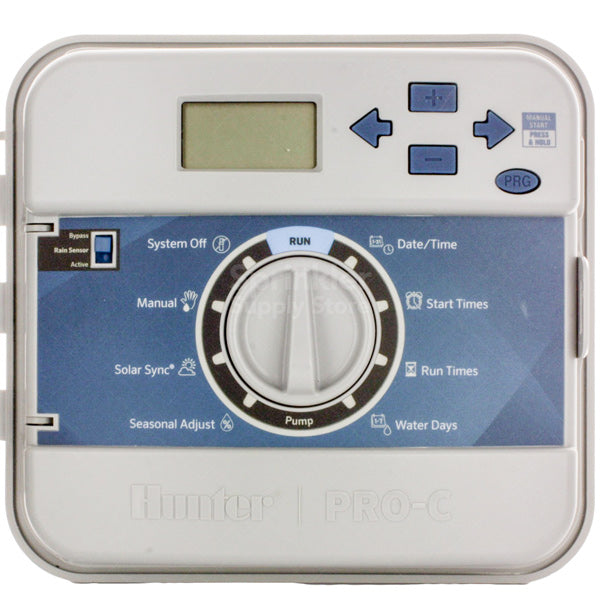 Hunter PCC1200 12-Station Outdoor Irrigation Controller - Smart Watering System for Lawns & Gardens | Perfect for Residential & Commercial Landscaping