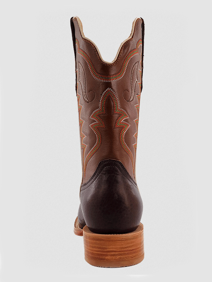 R.Watson RW8020 Genuine Cowhide Western Boots for Men - Walnut Brown - Durable & Comfortable for Riding, Work & Outdoor Activities