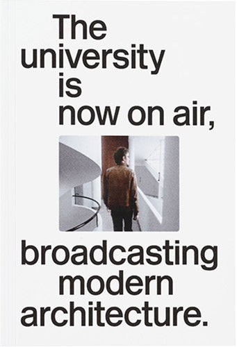 The University Is Now On Air: Broadcasting Modern Architecture - Perfect for College Students, Educators & Architecture Enthusiasts | Ideal for Dorm Decor, Office Display & Gift Giving