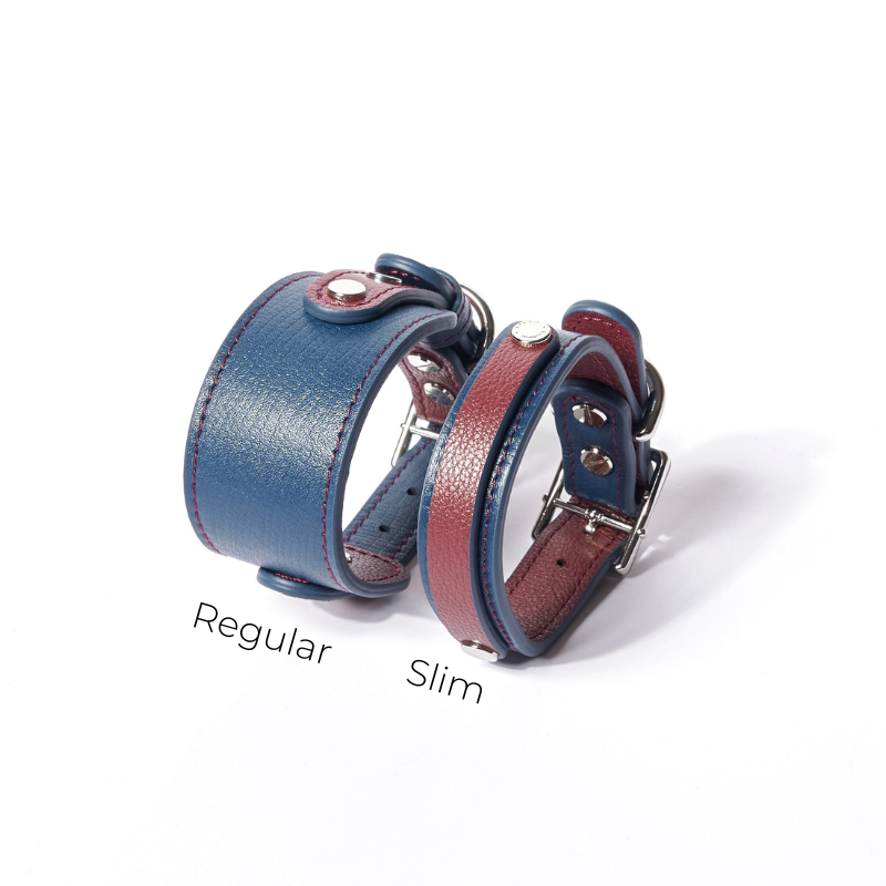 Elegant Slim Rosette Leather Dog Collar - Adjustable & Stylish Pet Accessory for Small to Medium Dogs - Perfect for Daily Walks, Training & Fashion Outfits