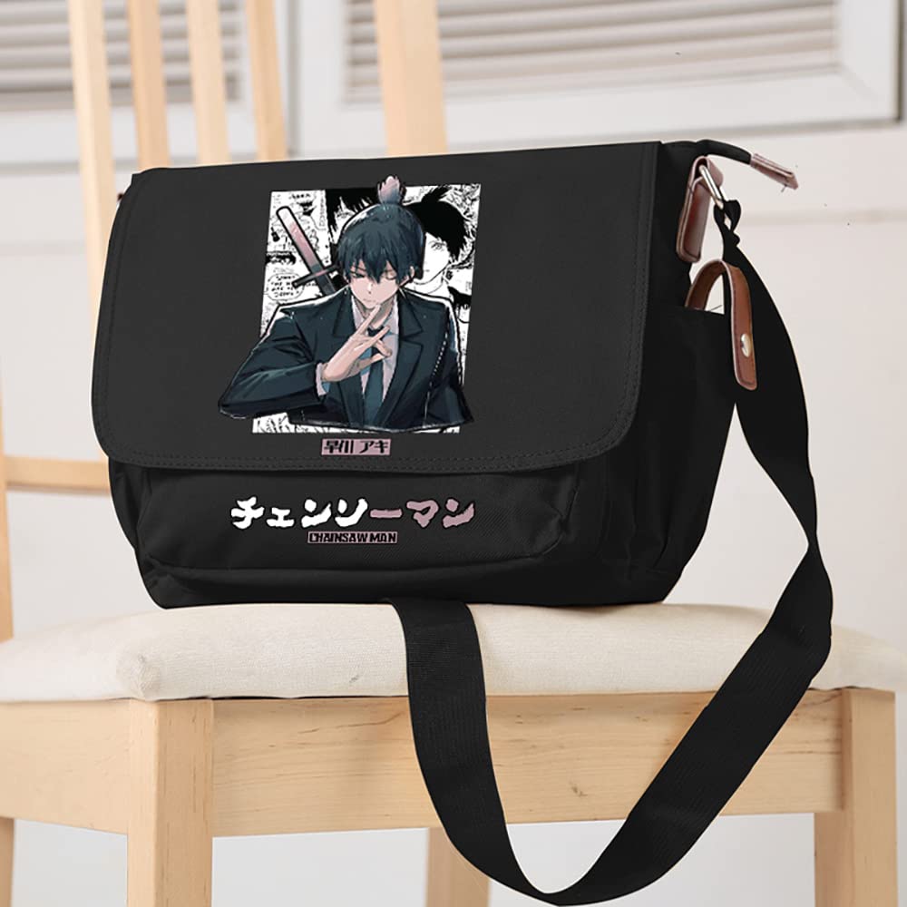 Anime Chainsaw Man Pochita Backpack - Stylish Shoulder Bag for School, Cosplay, Travel & Laptop - Perfect Gift for Students & Anime Fans | Great for Daily Use, Conventions & Outdoor Adventures