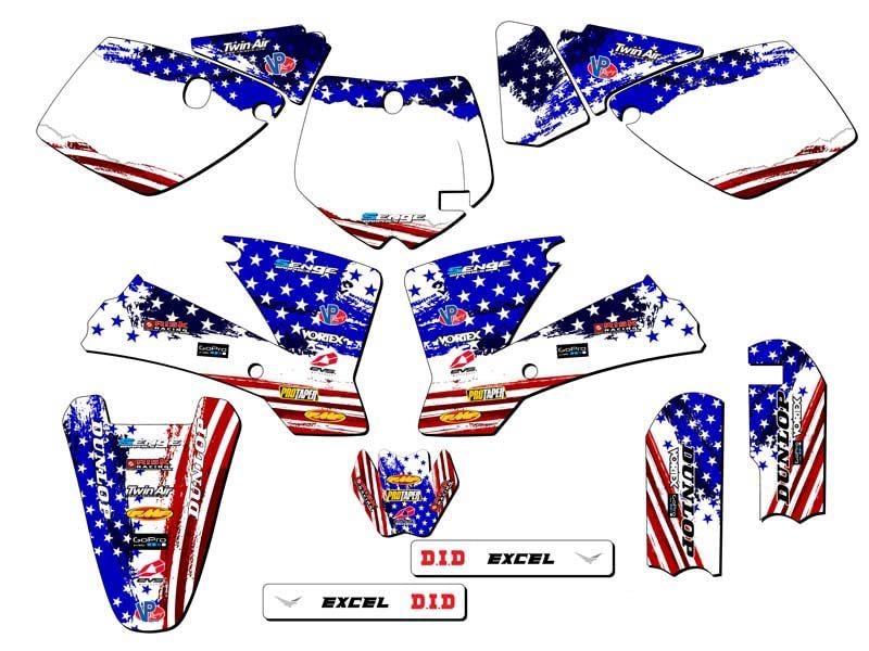2002-2008 KTM SX 65 Complete Graphics Kit | High-Quality Dirt Bike Decals | Motocross & Off-Road Racing Design | Easy Installation for Motorcycle Enthusiasts