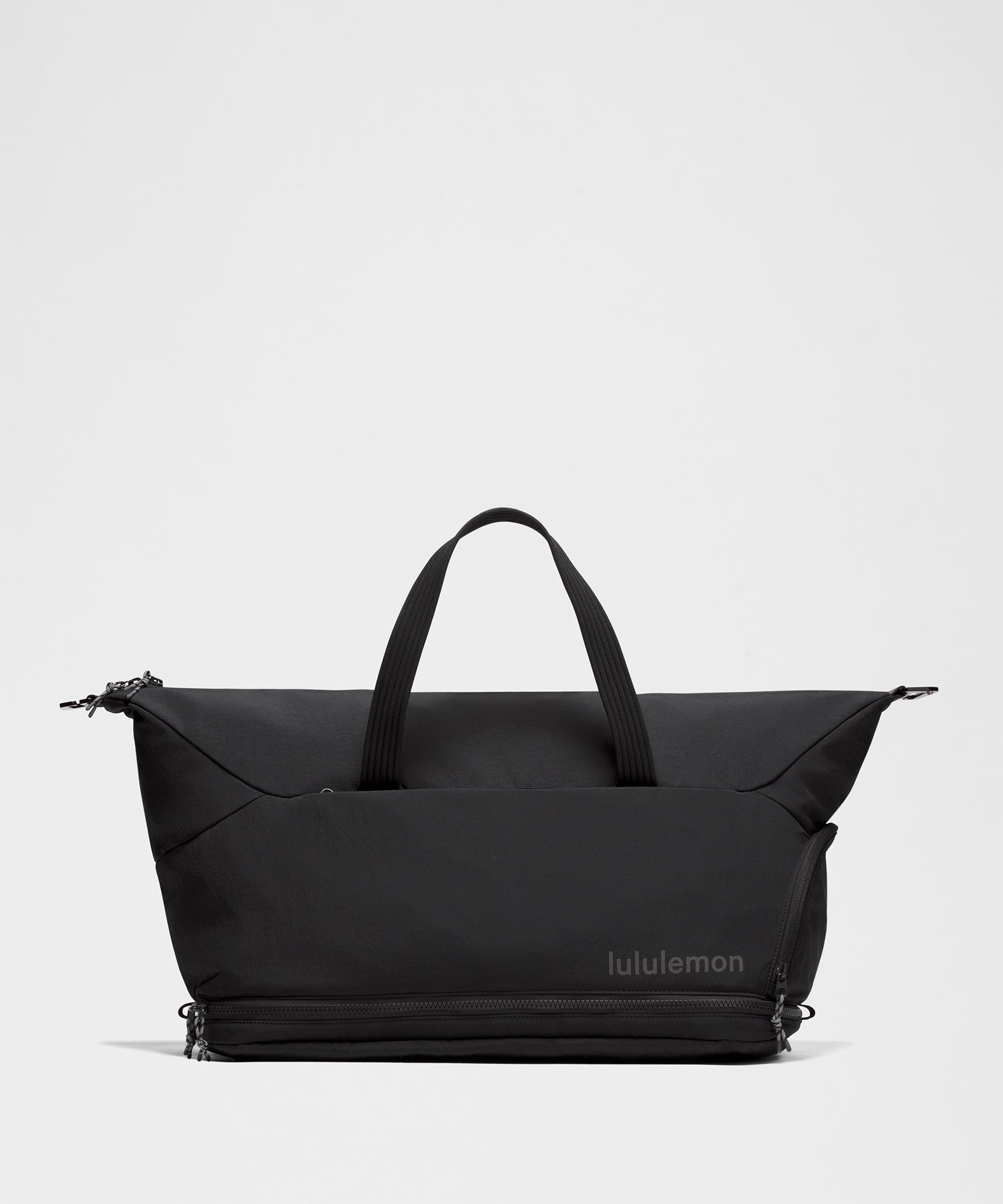 Lululemon Gym Duffle Bag for Women & Men - Large Sports Duffel Bag with Shoe Compartment - Perfect for Workout, Travel, Yoga & Gym Essentials