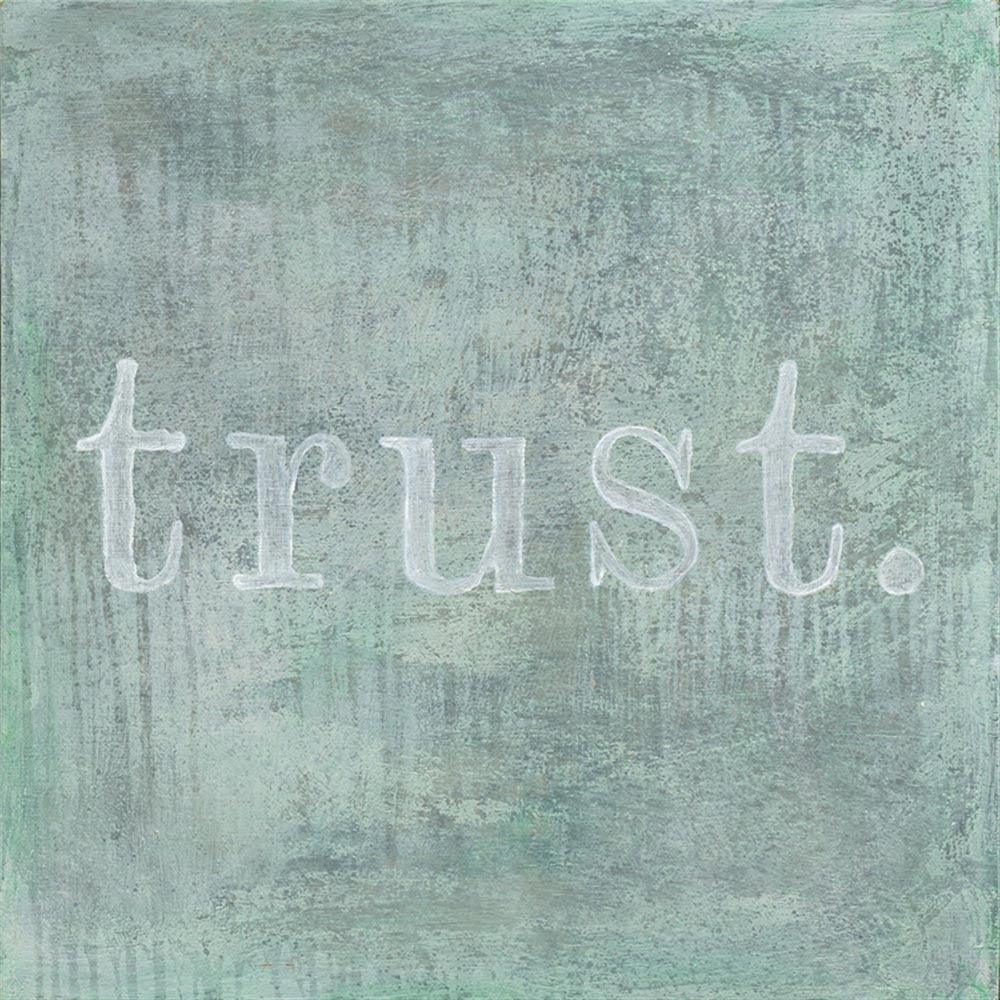 Trust Art Print - Premium Framed Wall Decor for Home & Office - Perfect for Living Room, Bedroom & Office Spaces