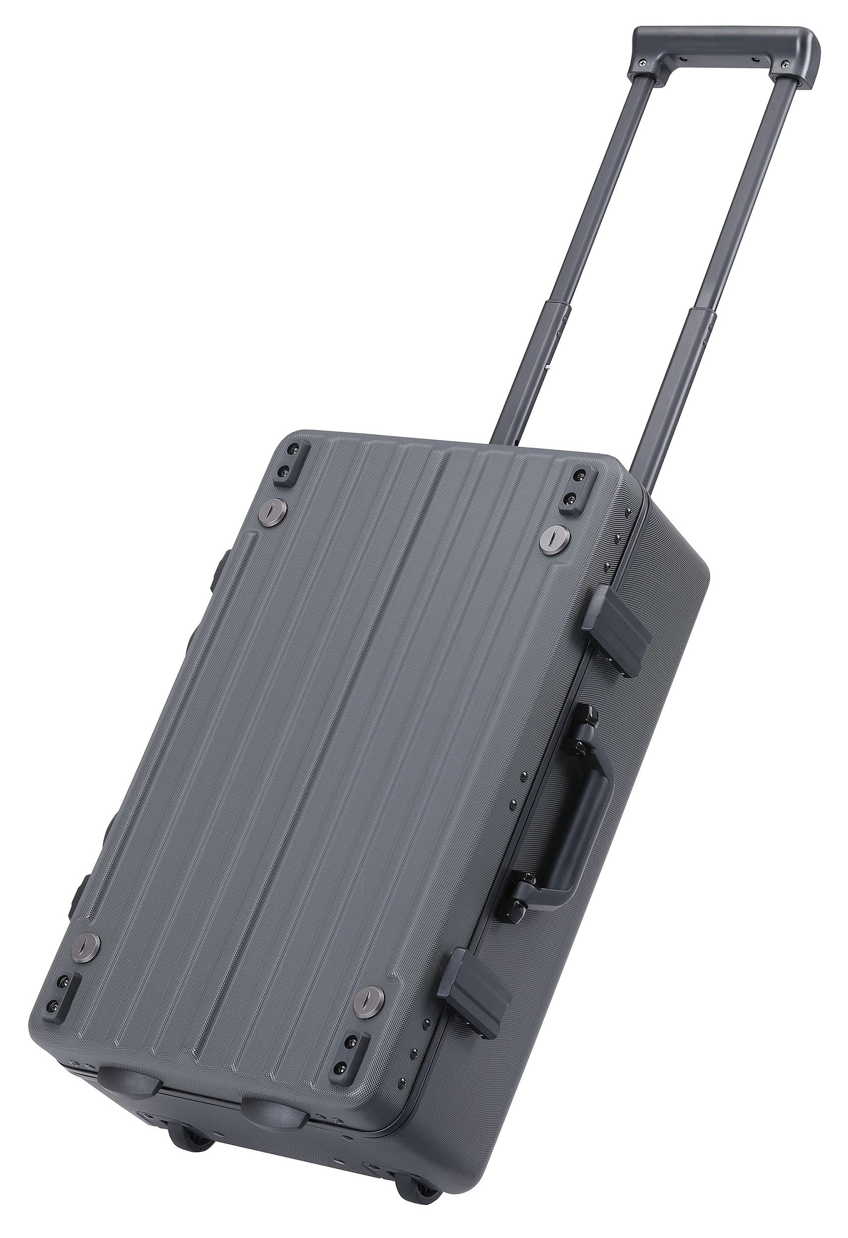 BOSS BCB-1000X Heavy Duty Guitar Effects Pedal Case with Retractable Handle, Wheels & Removable Aluminum Board - Durable Protection for Touring Musicians - Perfect for Live Performances, Studio Sessions & Traveling Guitarists