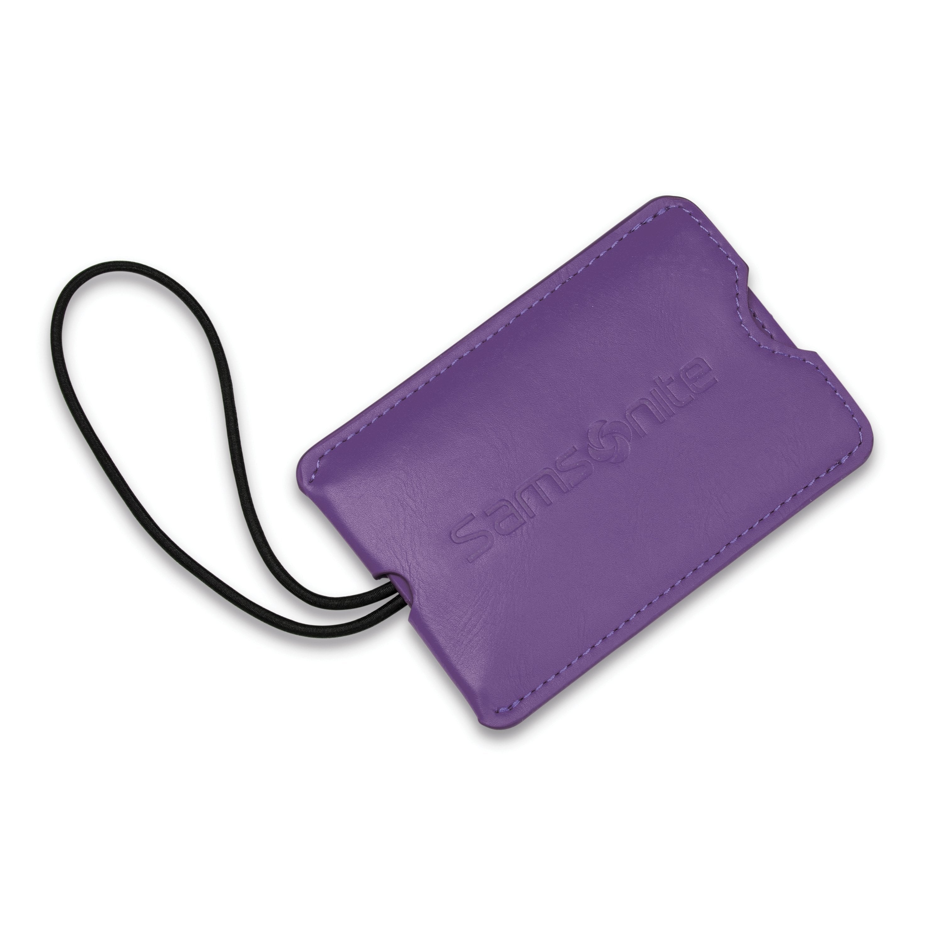 Samsonite 2-Pack Durable Vinyl ID Tags for Luggage & Travel Bags - Perfect for Business Trips, Vacations & School Backpacks