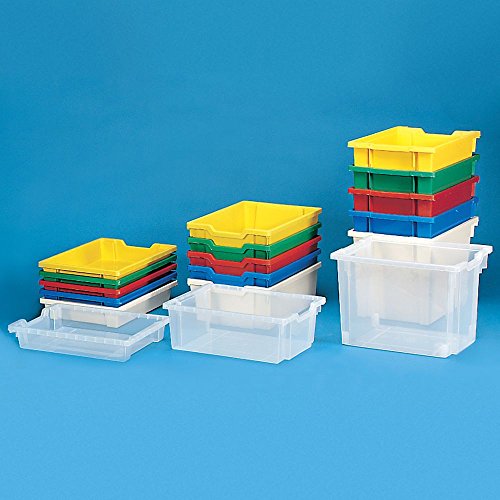 Large Green Gratnell Tray - Durable Storage for Schools & Offices