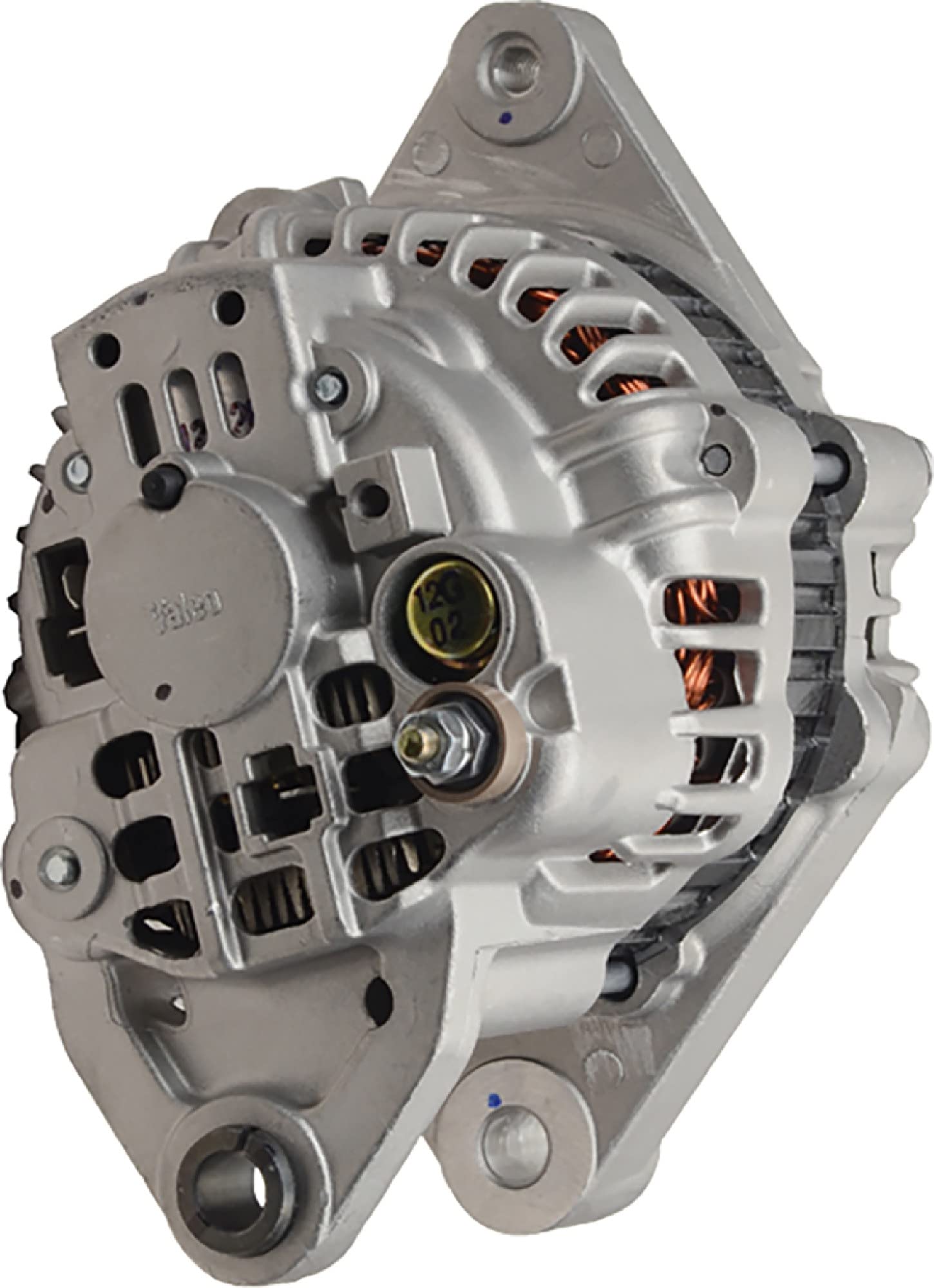 DB Electrical ROTA0188 Alternator Replacement for Daedong 3-85 28HP Diesel Engine, Compatible with KIOTI CK27 Tractor, 12V 50A Internal Fan Type with Internal Regulator - Perfect for Agricultural Equipment & Heavy Duty Machinery Maintenance
