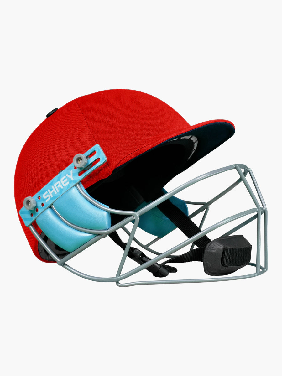Shrey Match 3.0 Steel Cricket Helmet - Lightweight & Durable Protective Gear for Cricket Players - Perfect for Practice, Matches & Training Sessions