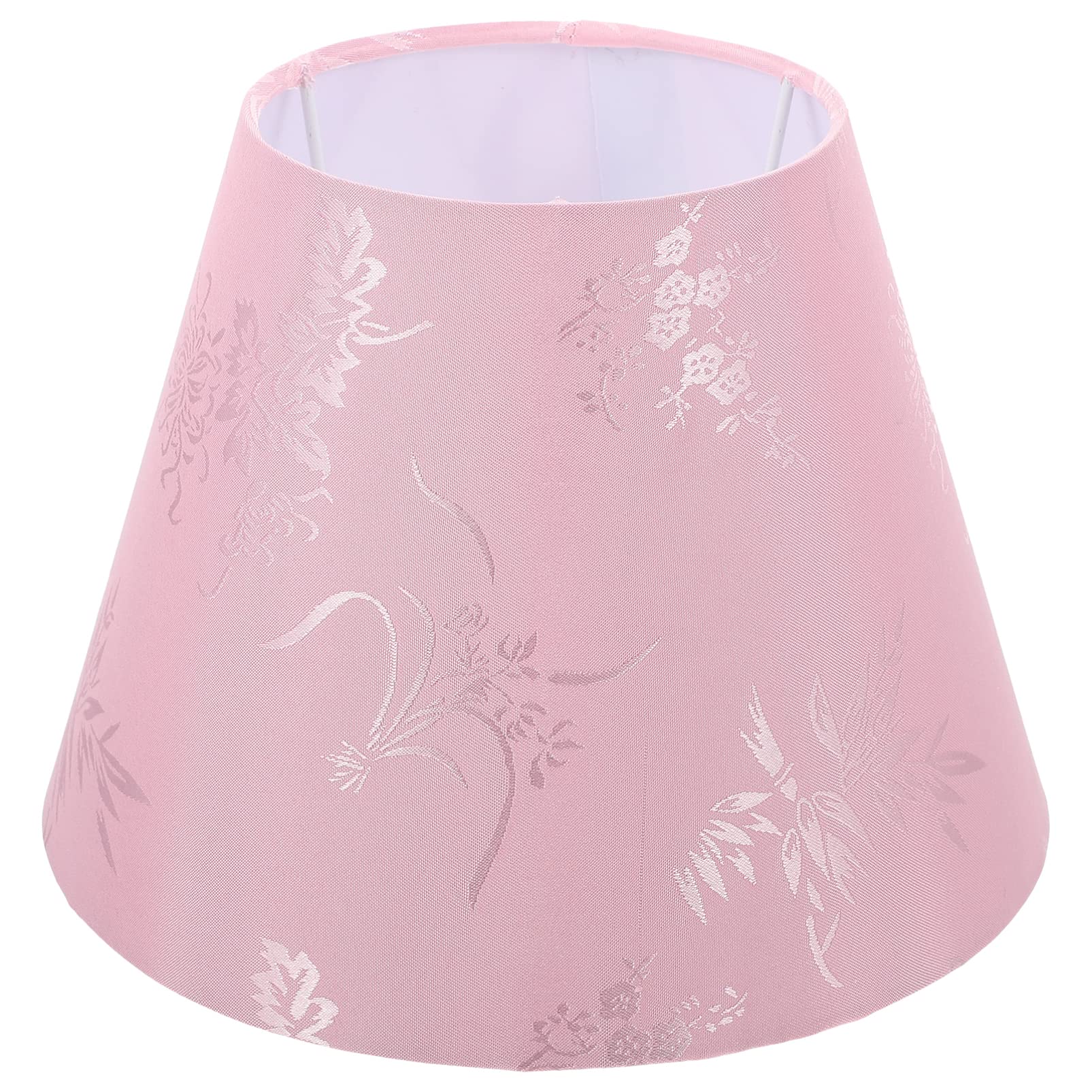 Beaupretty Square Drum Fabric Lamp Shade Cover - Clip On Chandelier Light Shade for Floor Lamps, Wall Lamps & Candle Lights | Home Decor Lighting Accessory for Living Room, Bedroom & Office