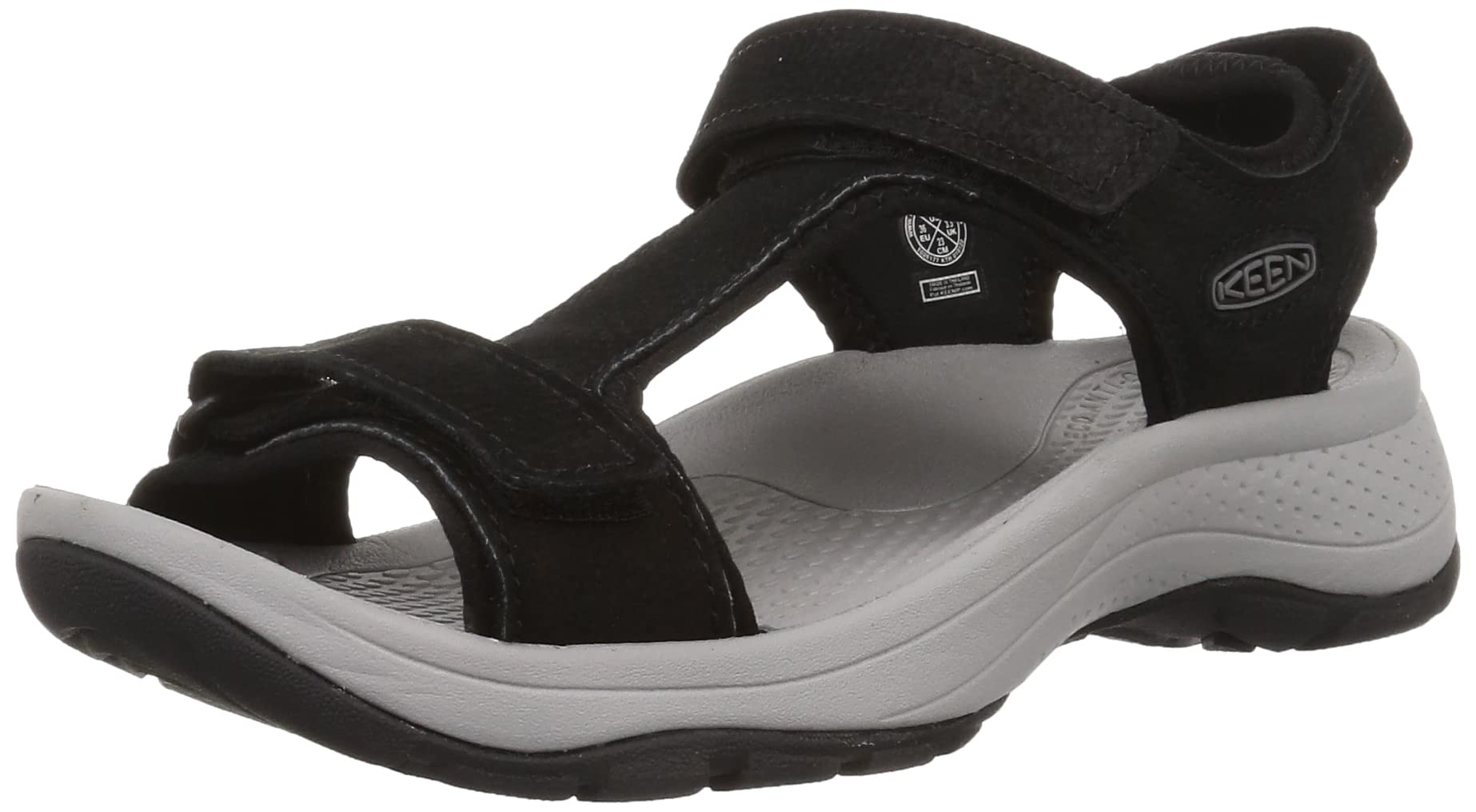 KEEN Women's Astoria West T-Strap Wedge Sandals - Comfortable & Stylish Summer Shoes for Walking, Beach, and Casual Outings