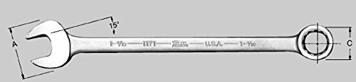 2-1/8 Inch Woodworking Combination Wrench - Perfect for DIY Projects, Home Repairs, and Professional Carpentry
