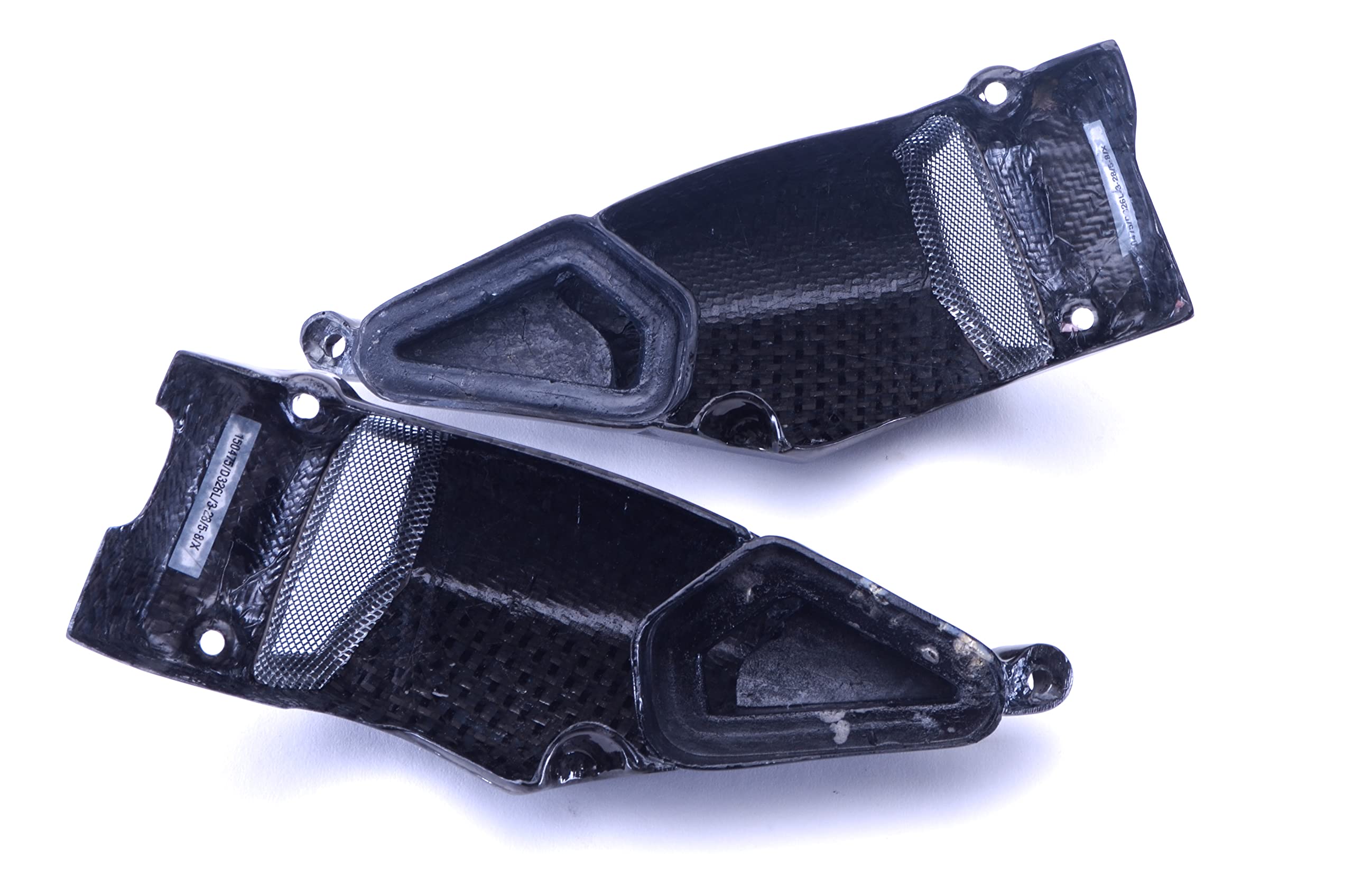 Bestem Carbon Fiber Air Intake Covers Twill for Ducati Streetfighter 848 | High-Performance Motorcycle Accessories | Perfect for Racing & Street Riding