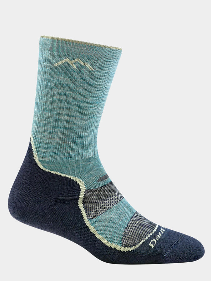 Darn Tough 1967 Light Hiker Micro Crew Light Cushion Women's Hiking Socks - Perfect for Outdoor Adventures & Trail Running