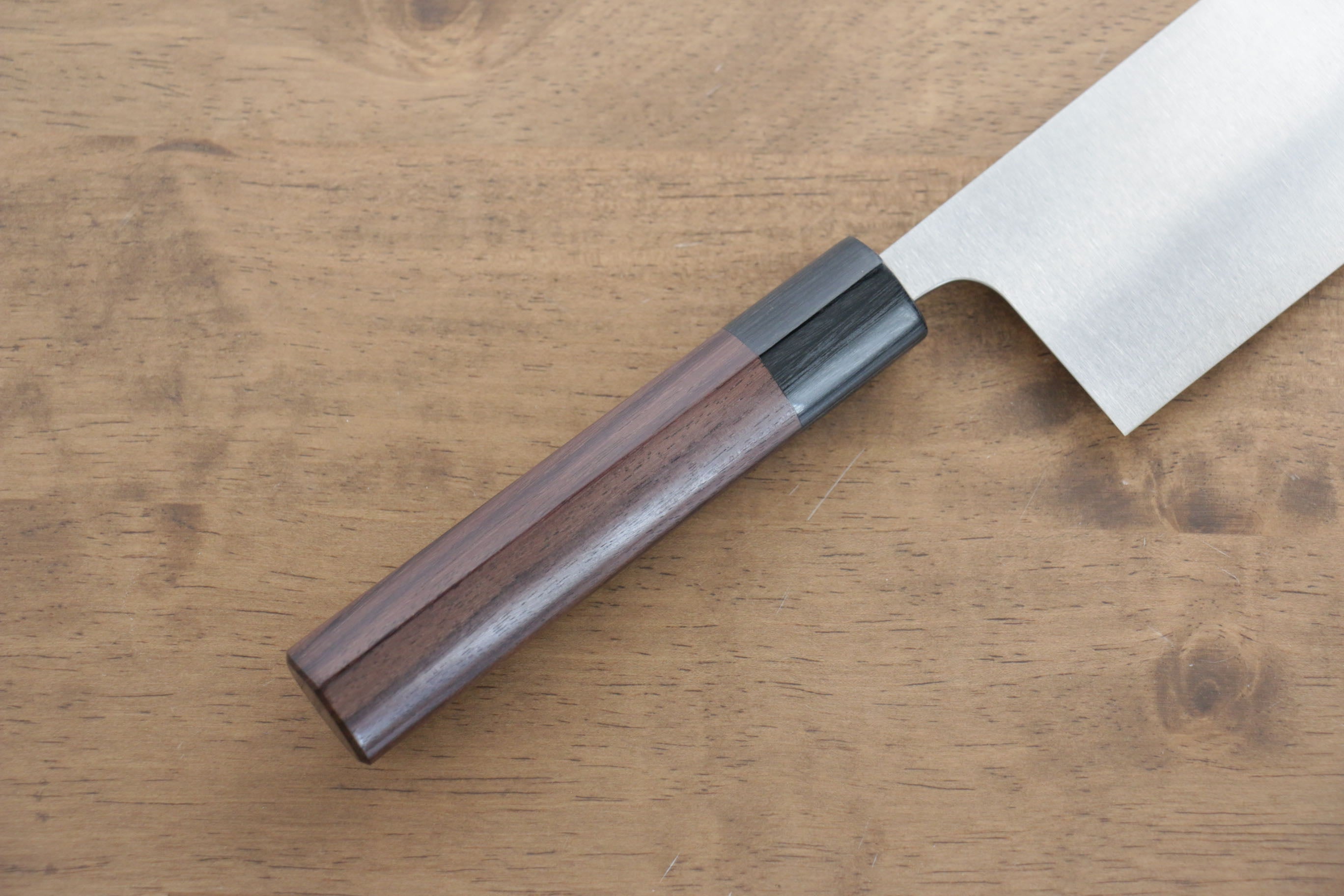 Premium Seisuke SG2 Nakiri Knife 135mm - Japanese Damascus Steel Blade with Shitan Wood Handle - Perfect for Slicing Vegetables, Herbs & Sushi Prep