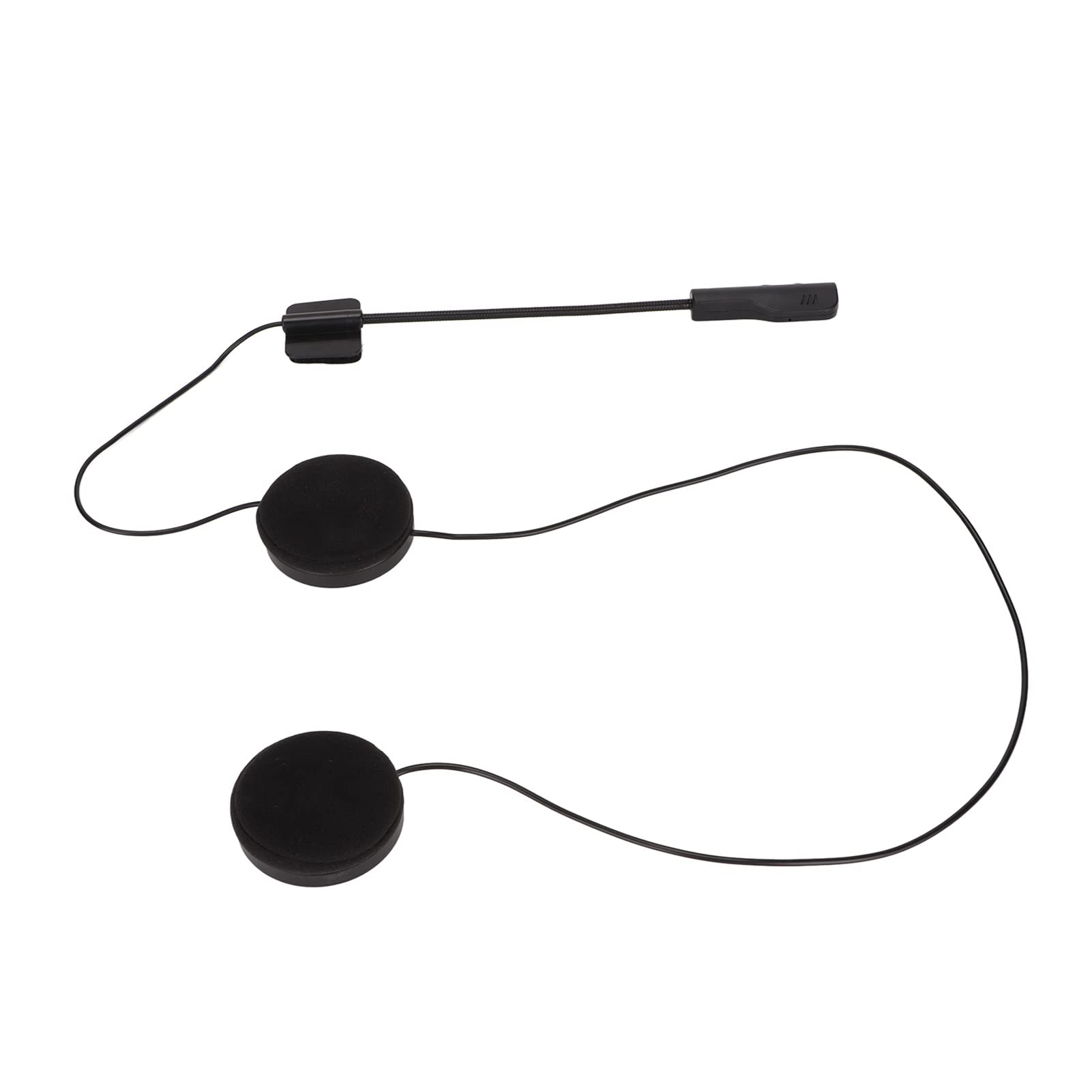 Motorcycle Helmet Bluetooth Headset - 2.4GHz Wireless Intercom with Noise Cancellation & Long Battery Life - Perfect for Group Riding, Touring & Communication on the Road