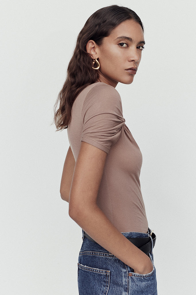 AGOLDE Lissa Crew Tee - Soft Cotton Women's T-Shirt | Casual Basic Top for Everyday Wear | Perfect for Layering, Outings & Relaxing at Home