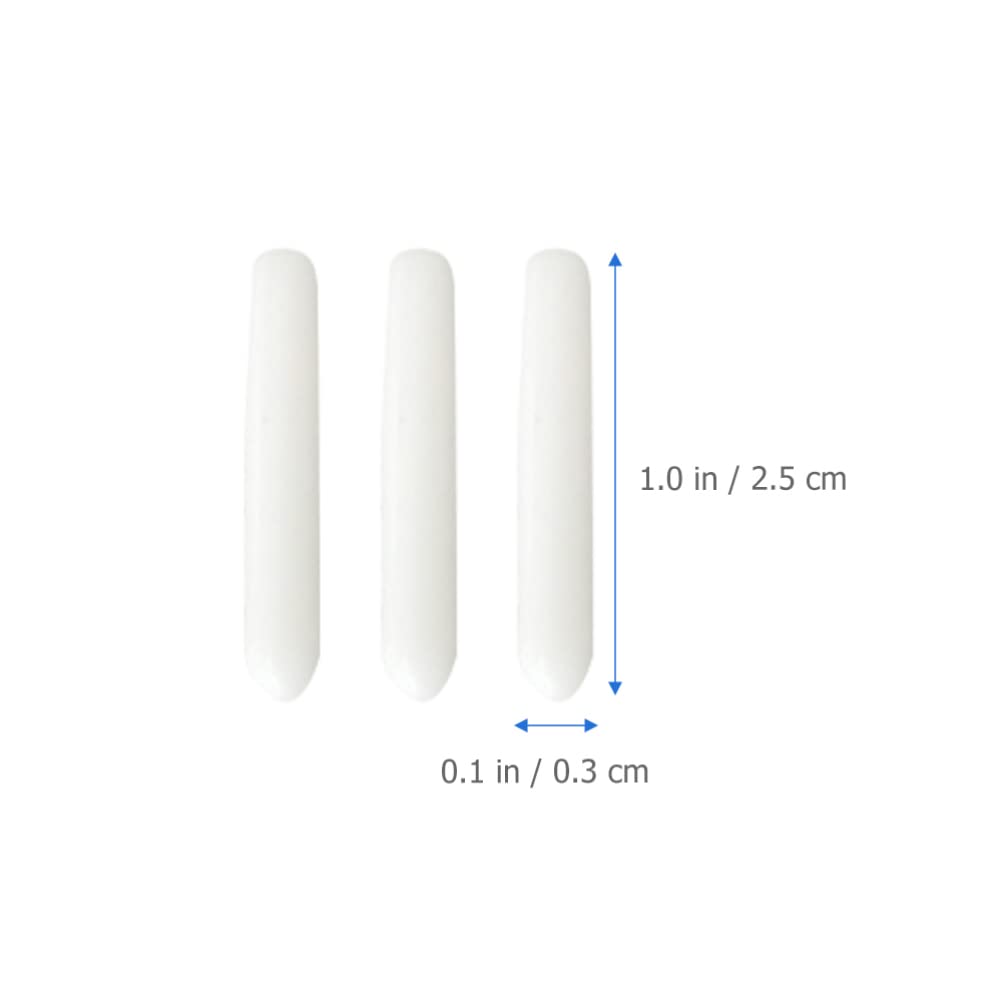 SOLUSTRE 200pcs Dishwasher Rack Protector Caps - White Rubber End Covers for Dishwasher Tine Prongs, Shelf Tips & Rack Repair - Durable Dishwasher Accessories for Kitchen & Home Use