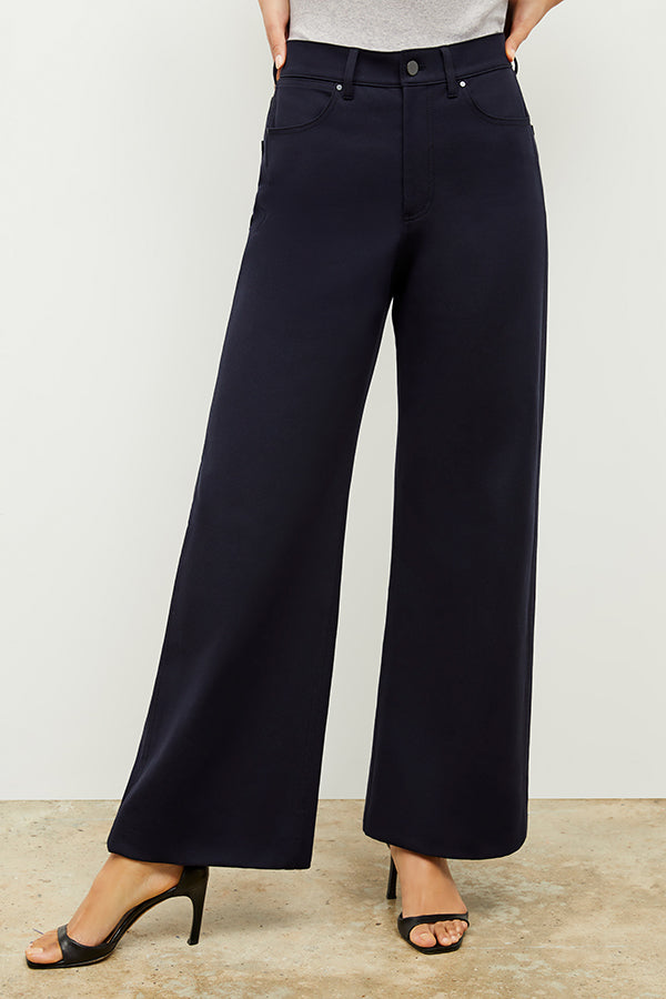 Milo Wide Leg Jeans for Women - Eco-Friendly Stretch Denim Pants with Comfortable Fit - Perfect for Casual Outfits, Workwear & Everyday Style