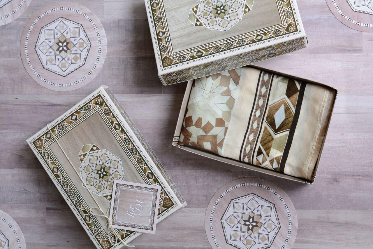 Luxury Damask Silk Square Scarf - Elegant Fashion Accessory for Women, Perfect for Parties, Weddings & Special Occasions
