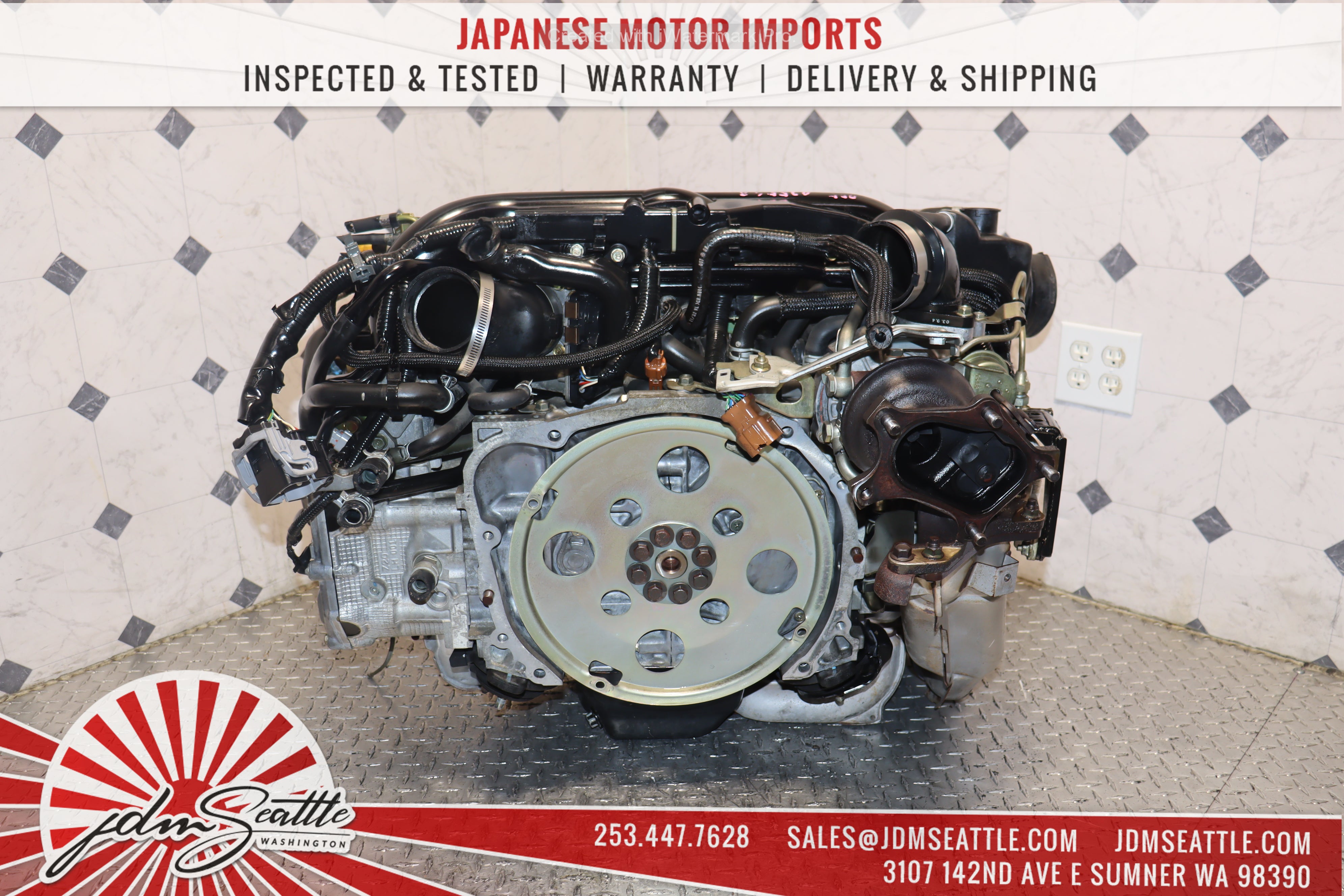 JDM EJ20X 04-06 Subaru Legacy / Forester XT / Baja 2.0L Turbo Engine Upgrade to 2.5L Replacement - Performance Boost for Off-Road & Street Racing