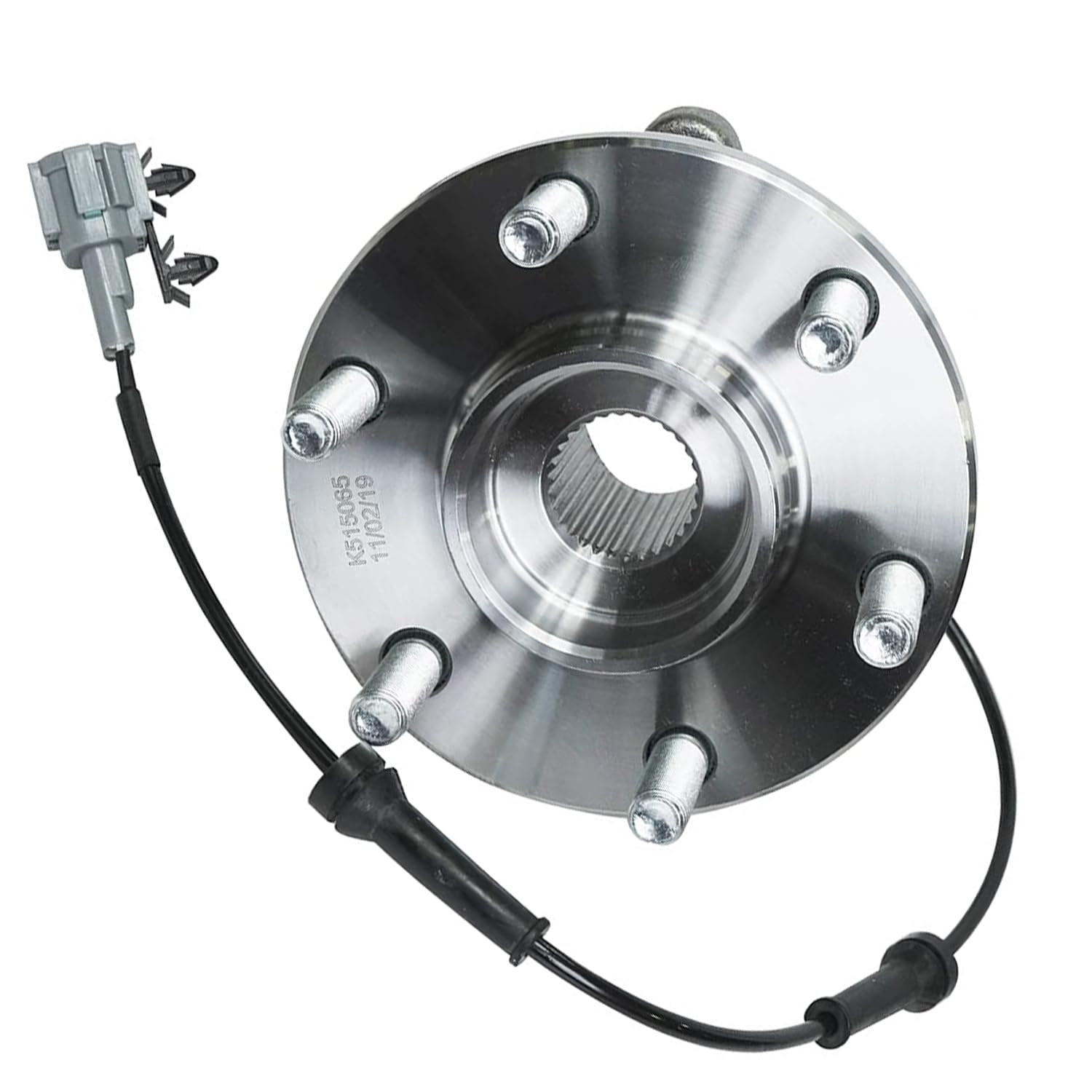 Detroit Axle - 4WD Front Wheel Bearing Hub Assembly Set for Nissan Pathfinder, Frontier, Xterra & Suzuki Equator - Complete Replacement Kit (2-Piece) - Perfect for Off-Roading, Towing & Daily Driving