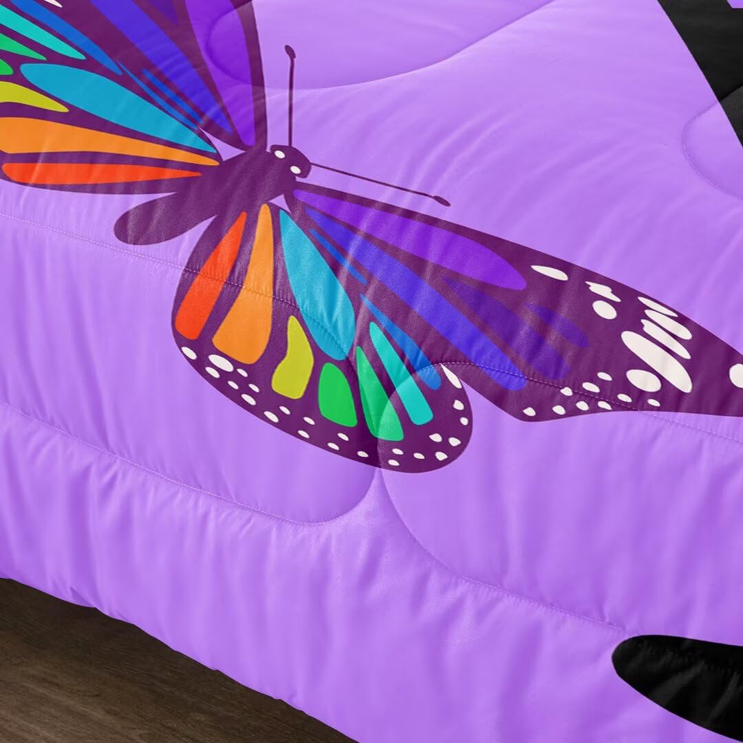 Black Girl Magic Comforter Set Twin for Kids & Teens - African American Inspirational Bedding with Princess Decor | Perfect for Toddler Rooms & Teen Bedroom Makeovers