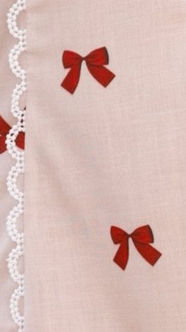 Cartia Mini Dress with Red Bow - Elegant Party Dress for Women, Perfect for Cocktail Parties, Date Nights & Special Occasions