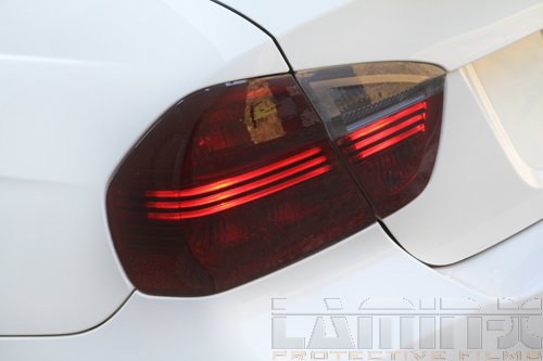 Lamin-x Custom Fit Gunsmoke Tail Light Covers for Audi A6 Sedan (2012-2015) - Smoke Tinted Protection & Style Upgrade for Night Driving & Car Shows