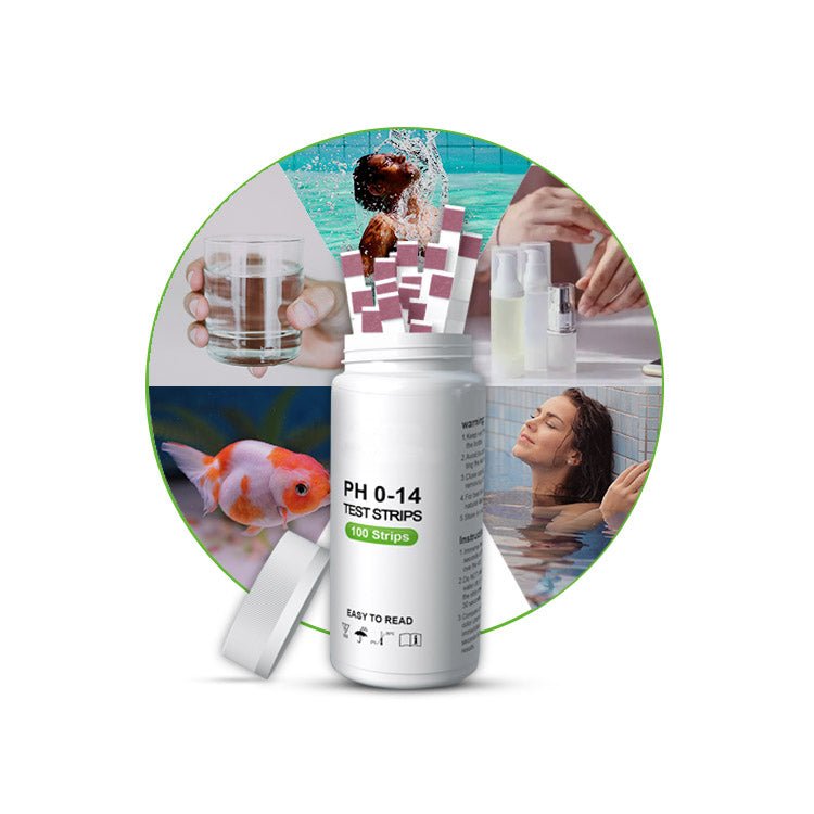pH 0-14 Test Strips - High Precision Litmus Paper for Water, Soil & Aquarium Testing | Lab, Pool & Hydroponics Use