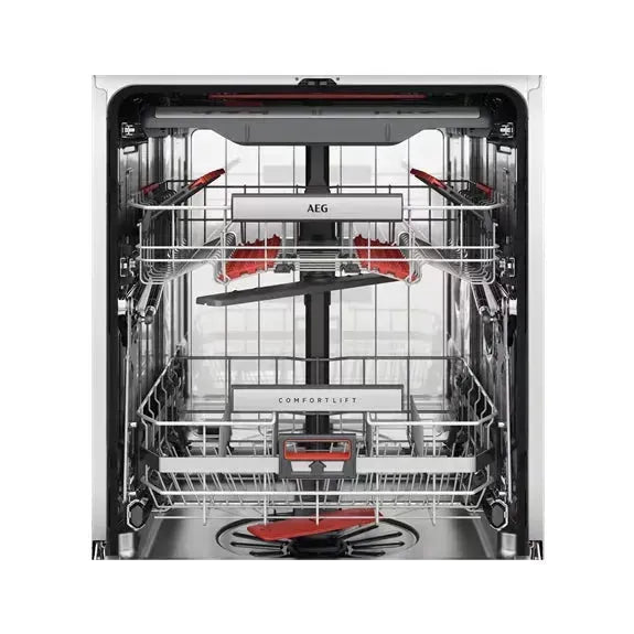 AEG 60cm Built-In Dishwasher | Stainless Steel Finish | Energy Efficient | Quiet Operation | Perfect for Small to Medium Kitchens