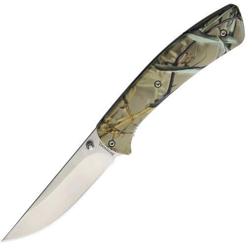 Browning 3220234 Camo Linerlock Tactical EDC Folding Knife - Premium Hunting & Outdoor Survival Tool for Camping, Hiking & Everyday Carry