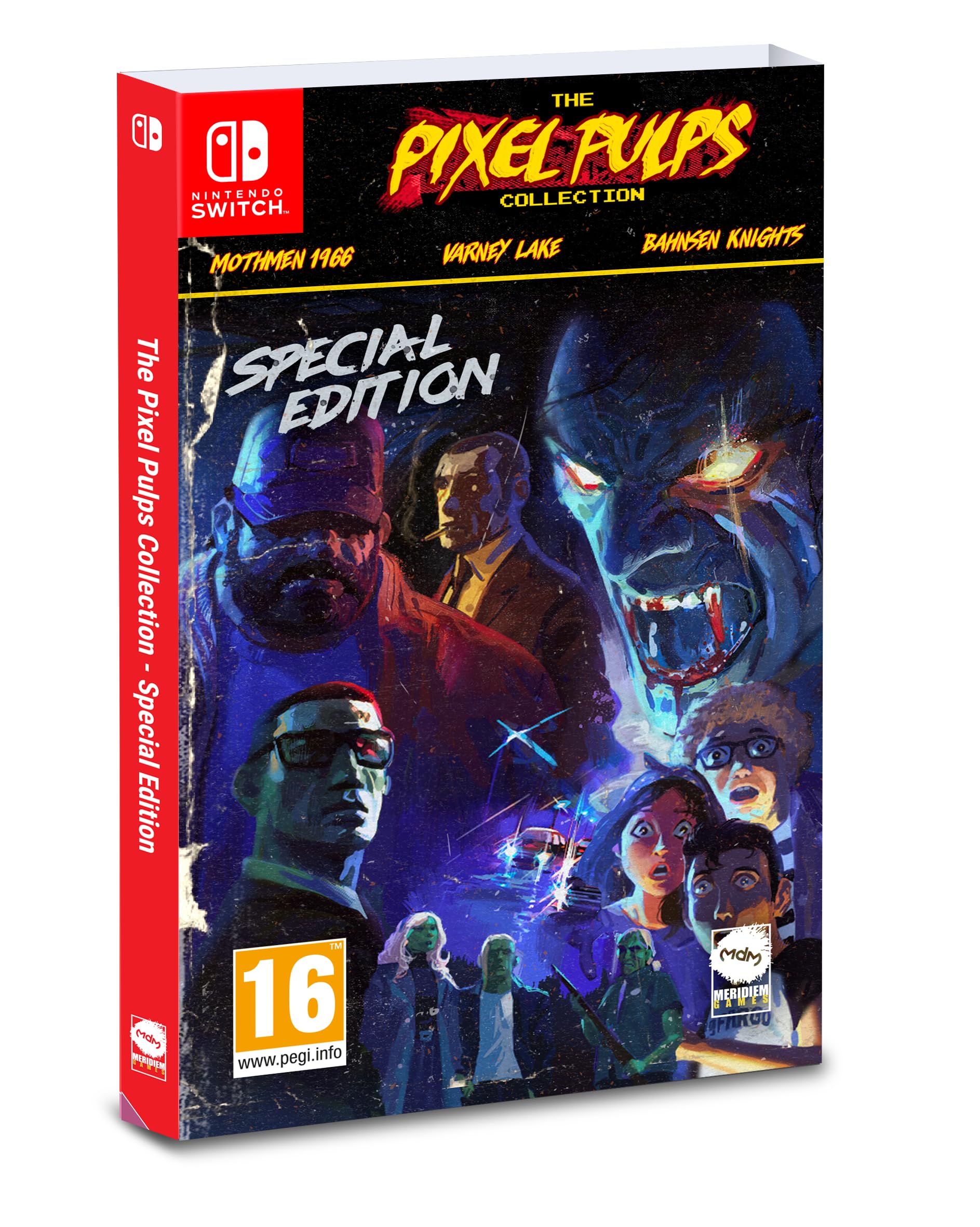 The Pixel Pulps Collection - Special Edition for Nintendo Switch | Retro Adventure Games Bundle | Perfect for Gaming Enthusiasts & Collectors