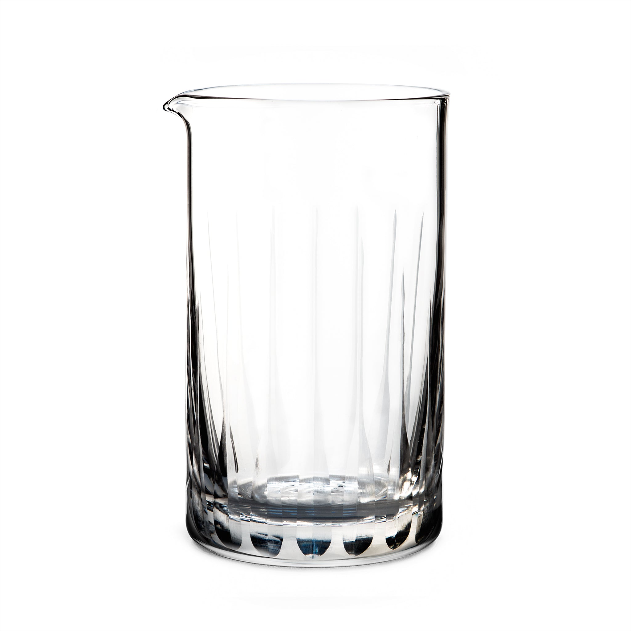Large Seamless Paddle Mixing Glass - 675ml (23oz) with Flat Base - Perfect for Cocktail Making, Bar Mixing & Home Bartending
