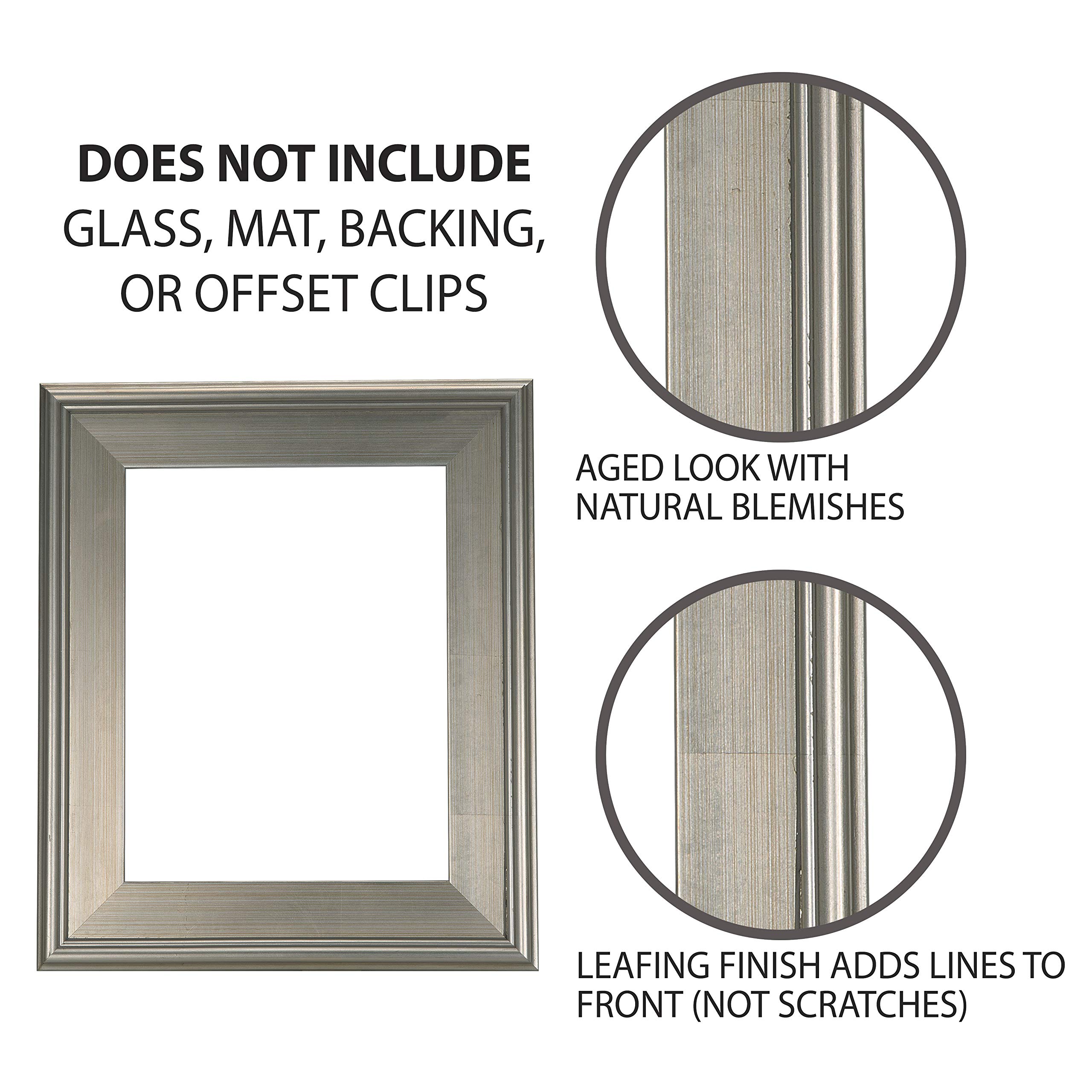 12x24 Inch Plein Air Frame Single - Silver (6 Pack) - Lightweight Aluminum Frame for Outdoor Painting & Art Displays