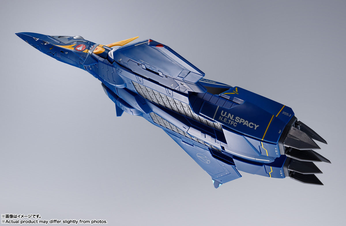 Bandai DX Chogokin Macross Plus YF-21 Guld Goa Bowman Action Figure - Collectible Anime Robot Toy for Display & Play - Perfect for Fans, Model Enthusiasts & Gift Giving