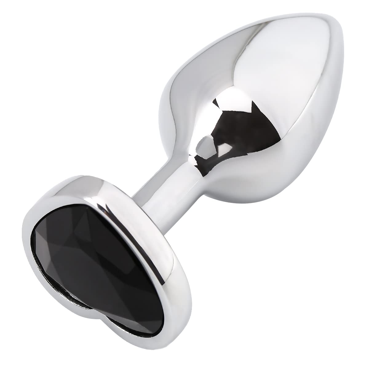 Premium Super Steel Anal Plug - Black Fetish Butt Massager for Personal Pleasure & Sensual Play - Perfect for Couples & Solo Use