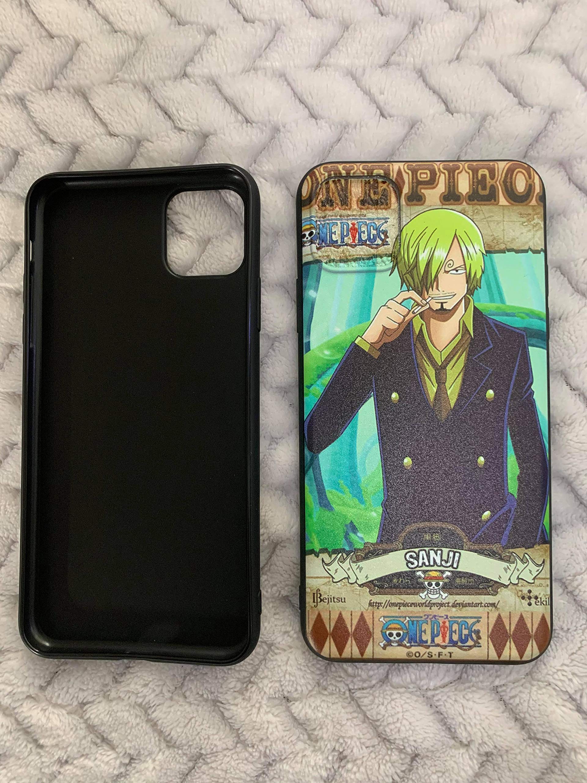 One Piece Straw Hat Crew iPhone 11 Pro Max Case - Shockproof Silicone Protective Cover with Drop Protection | Perfect for Anime Fans & Outdoor Adventures