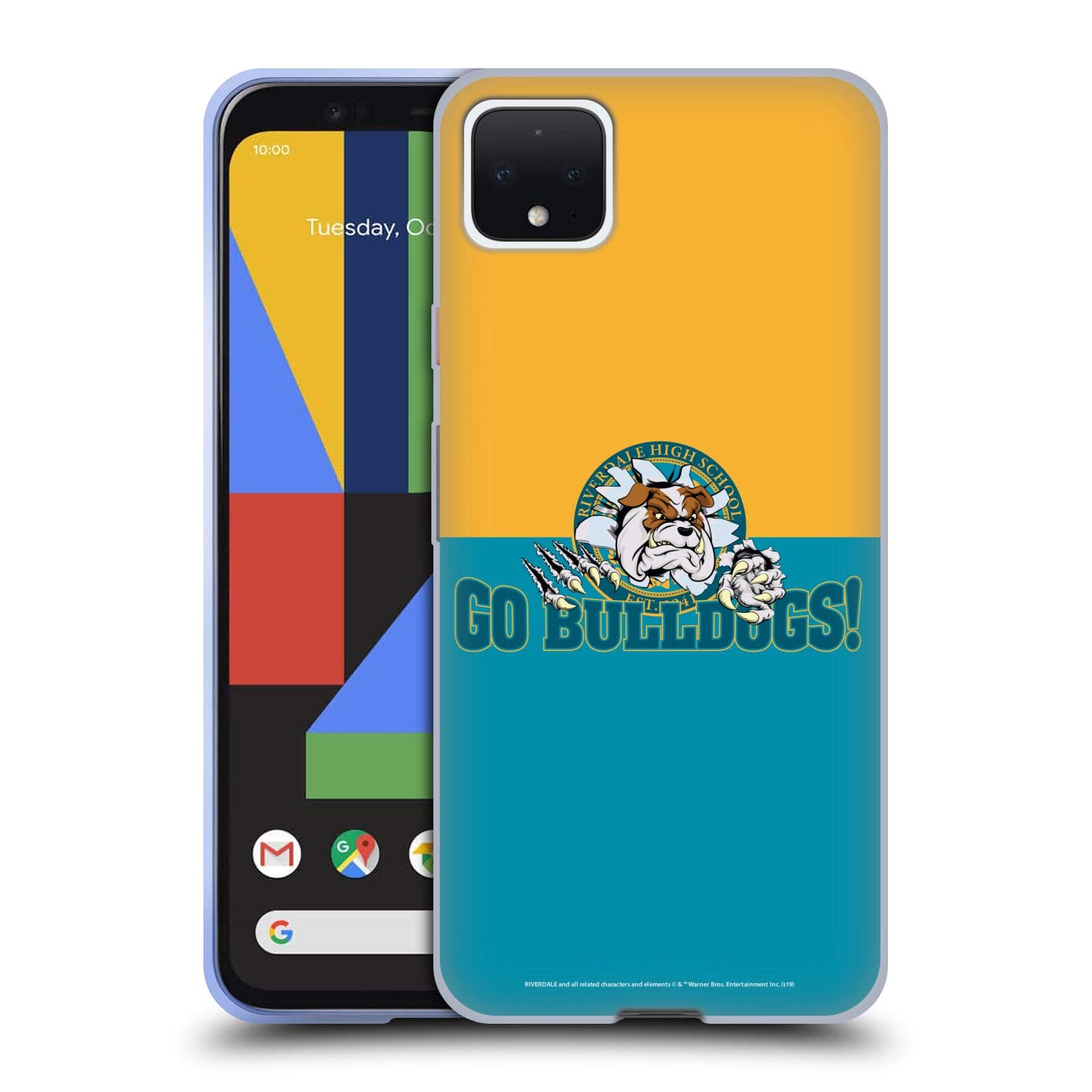Riverdale Go Bulldogs Google Pixel 4 XL Case | Soft Gel Cover for Daily Use